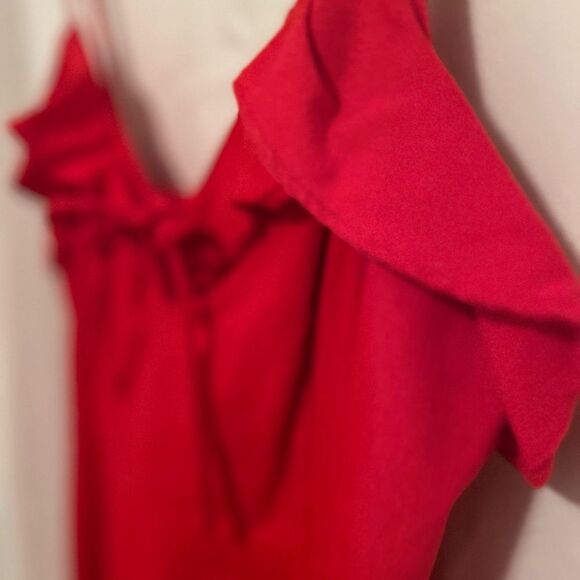 IMPECCABLE PIG Vibrant Red Dress - Picture 5 of 6